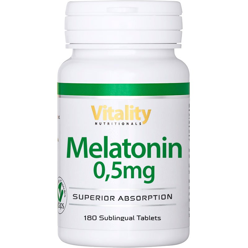Thumbnail - Melatonin 0,5mg Sublingual Lutschtabletten
