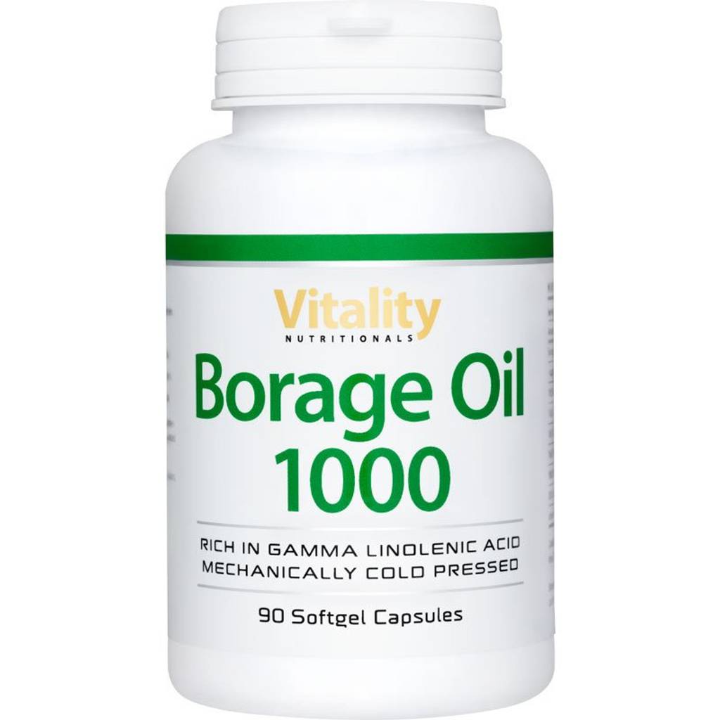 Borage Oil 1000 - 90  Capsules