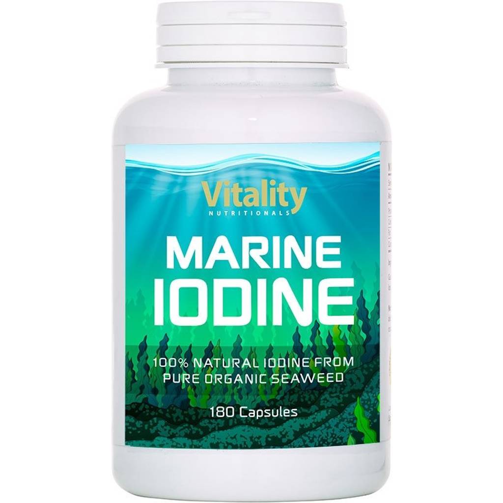 Marine Iodine - 180  Capsules