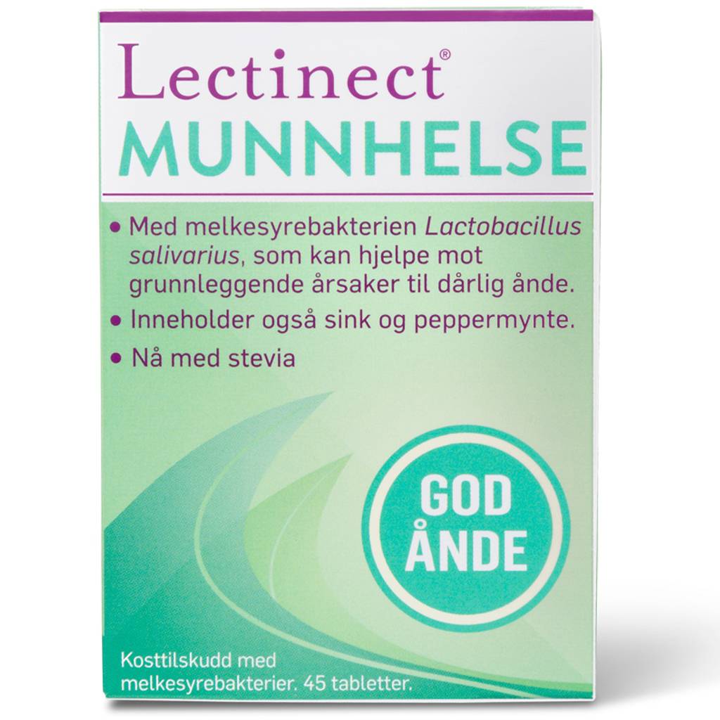 Lectinect Munnhelse - 45 tabletter - quantity-1