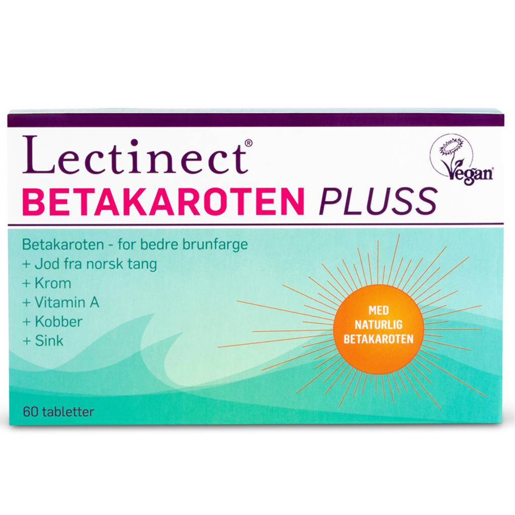 Lectinect Betakaroten Pluss - 60 Tabletter - quantity-1