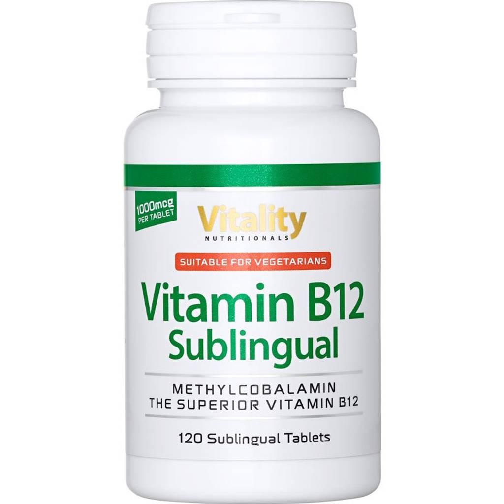 Vitamin B12 Sublingual - 120  Tablets