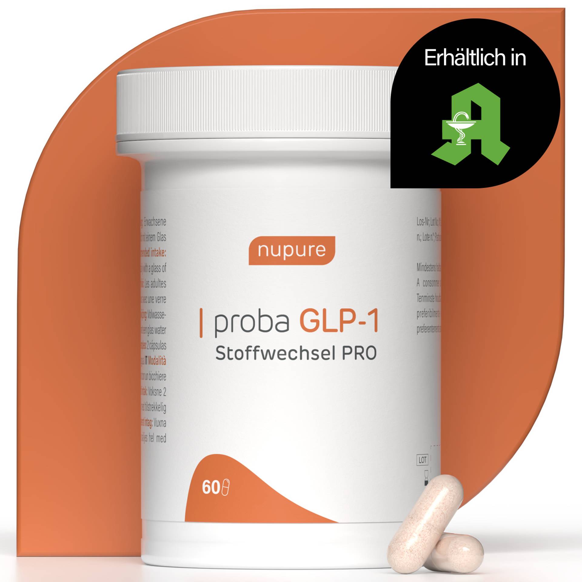 proba GLP-1 Stoffwechsel PRO mit Hinweis