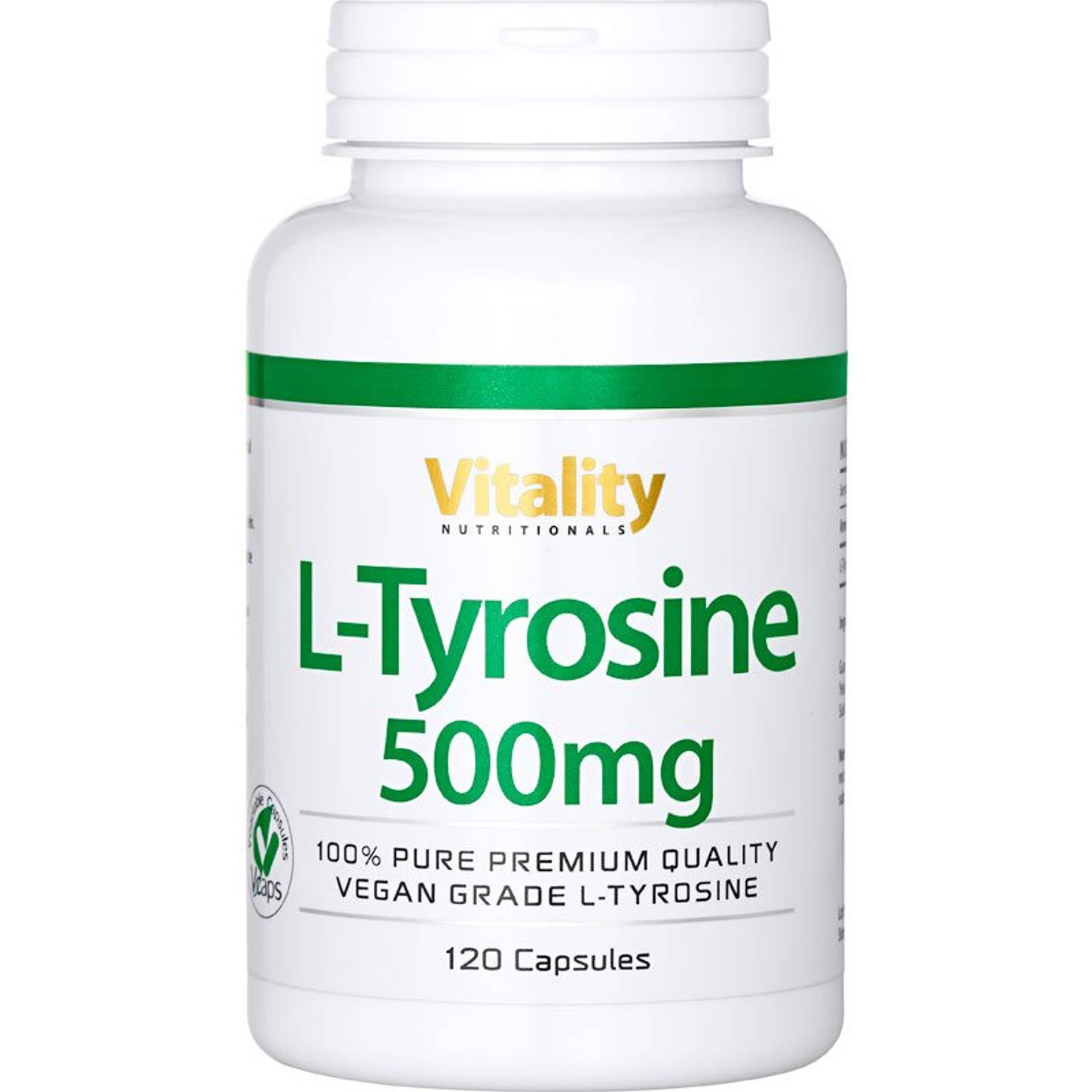 Vitality L-Tyrosine 500mg