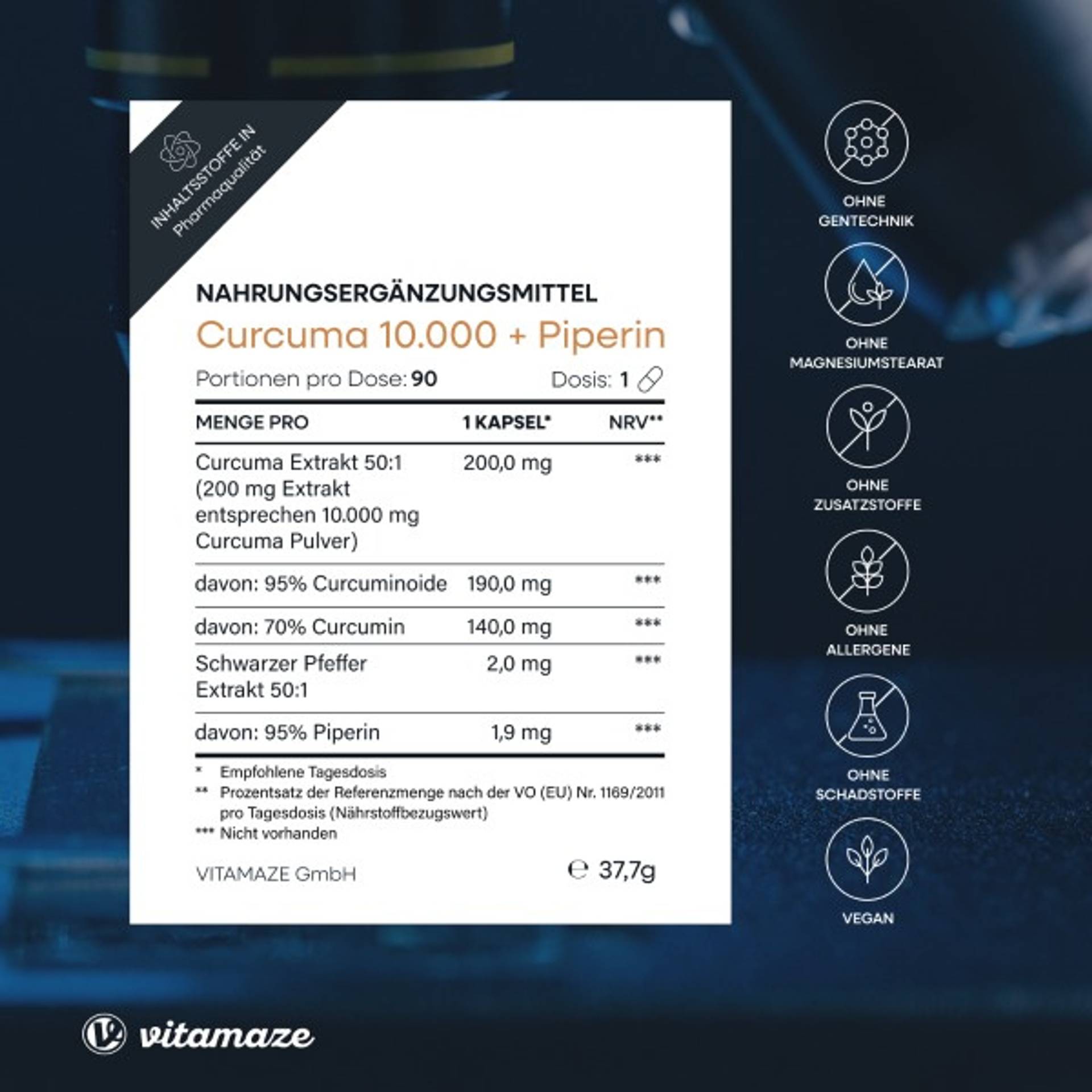 Vitamaze_Curcuma_10000_Inhaltsstoffe
