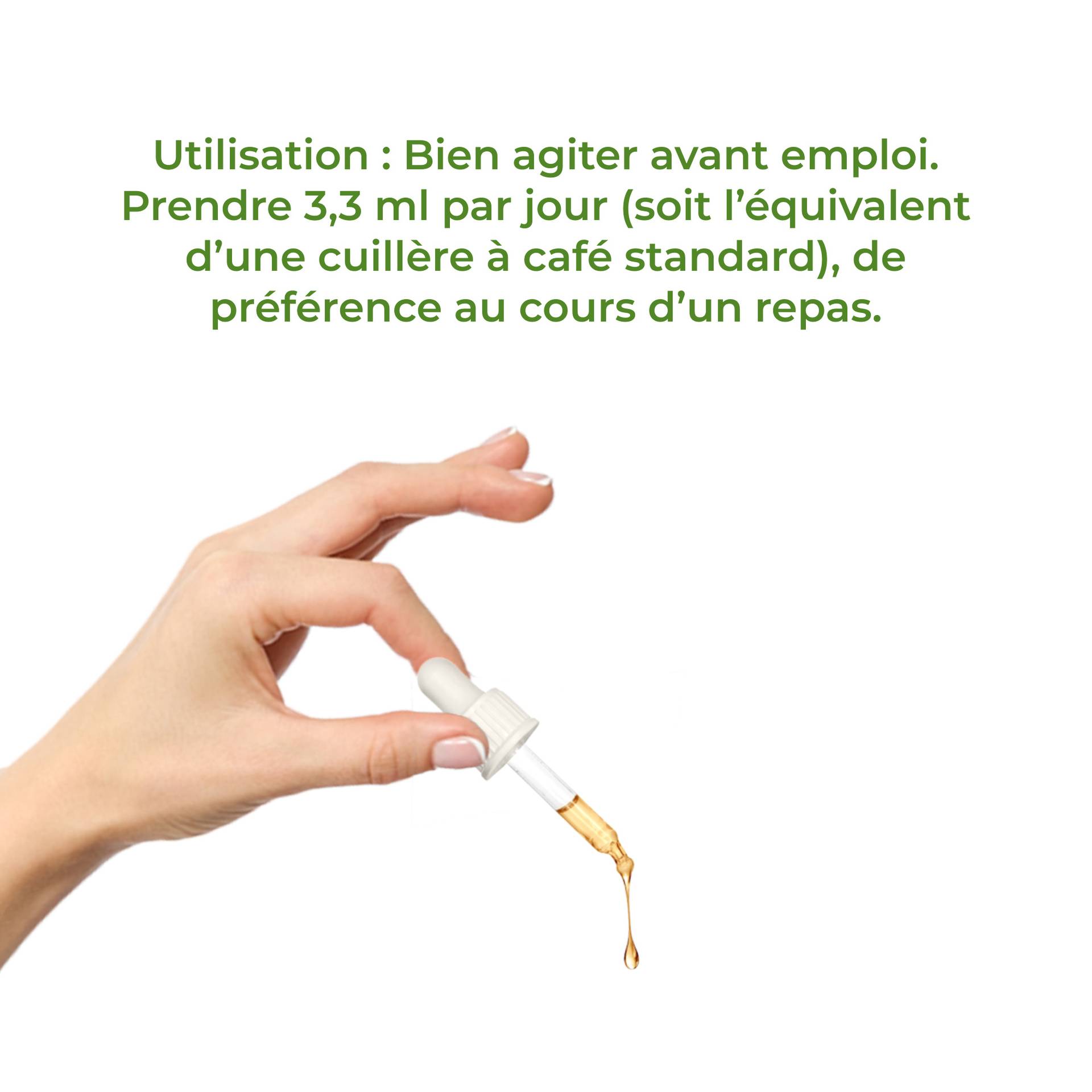 UltraPure Vegan Omega 3to1 Take 3.3 ml daily with a meal. 