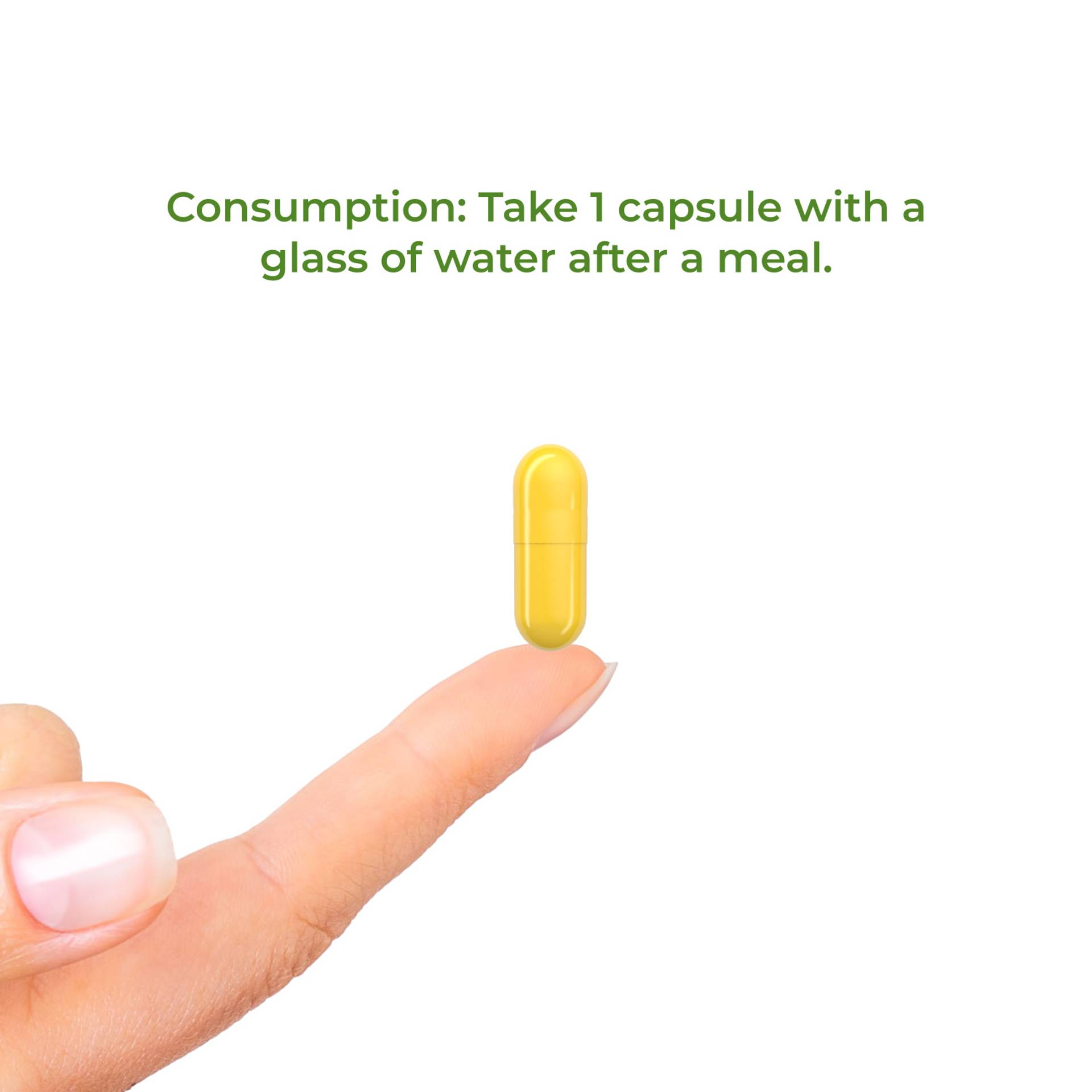 MelanoGlow Consumption: Take 1 capsule with a glass of water after a meal.