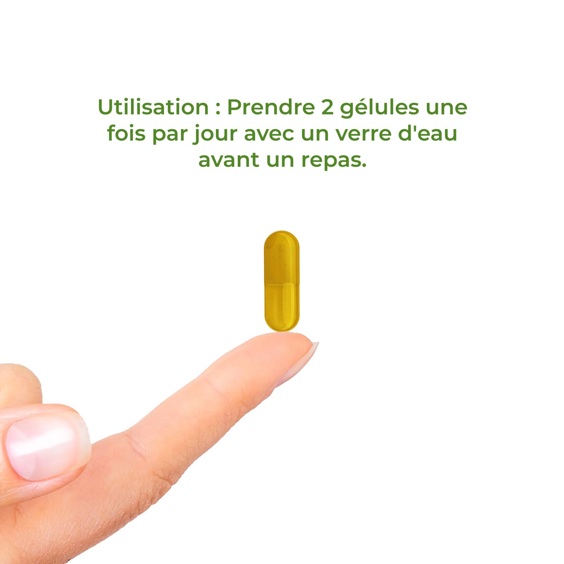 GLP1 Balance Reducose Consumption: 2 capsules daily with a glass of water after a meal.