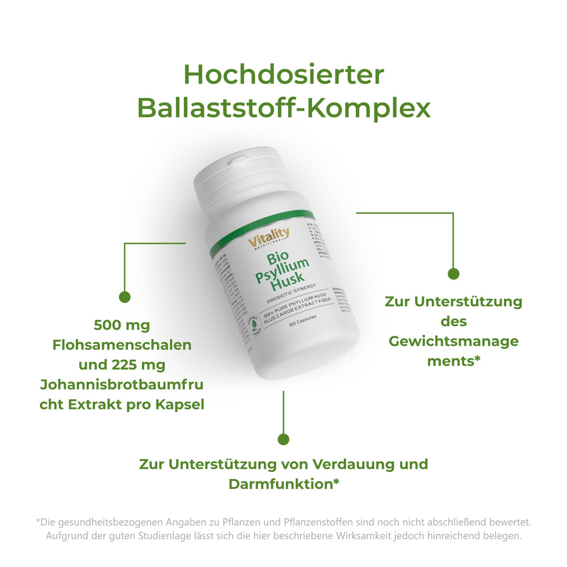Bio Psyllium Husk To support digestion and intestinal function