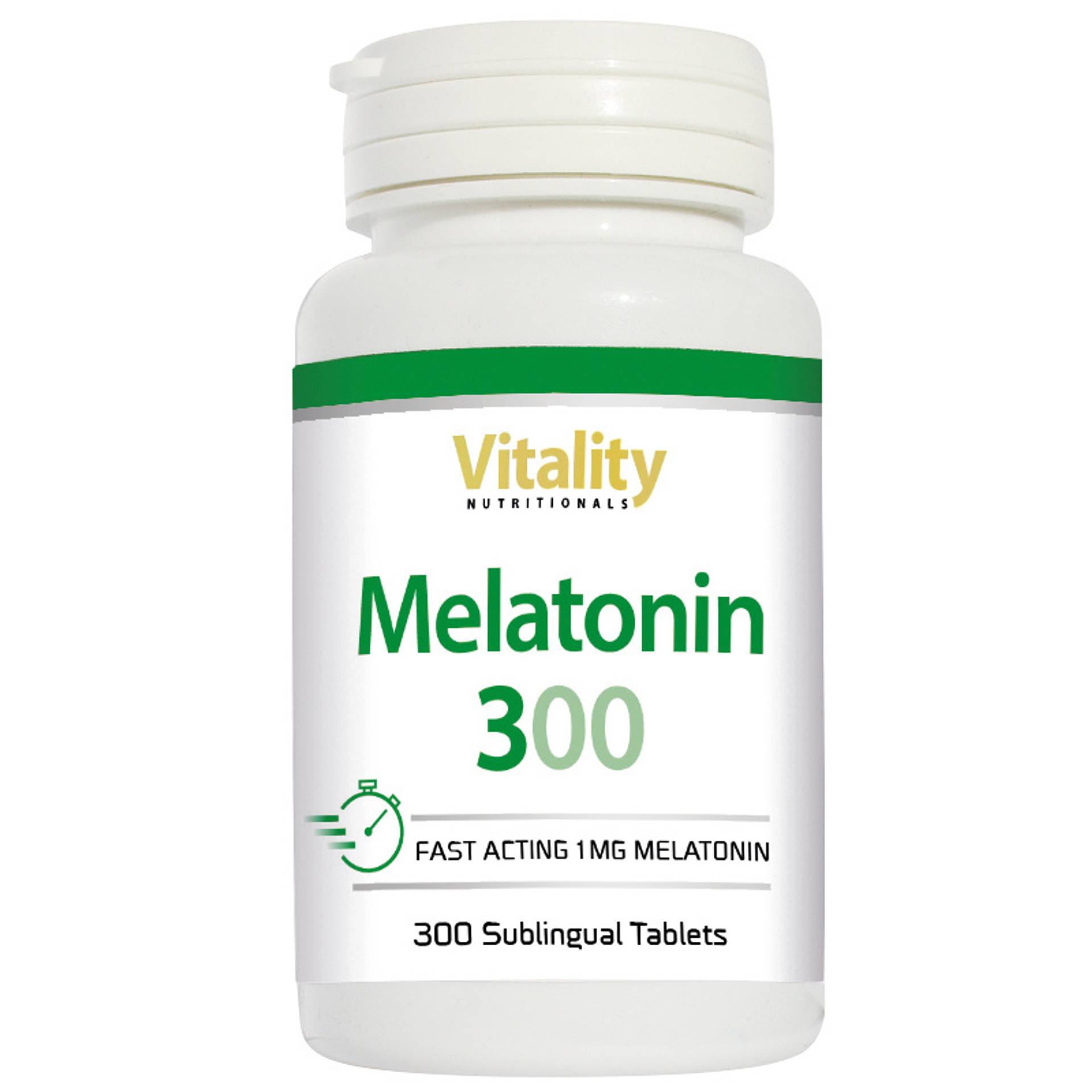 Melatonin 1mg Sublingual Lutschtabletten, 300 Stk.