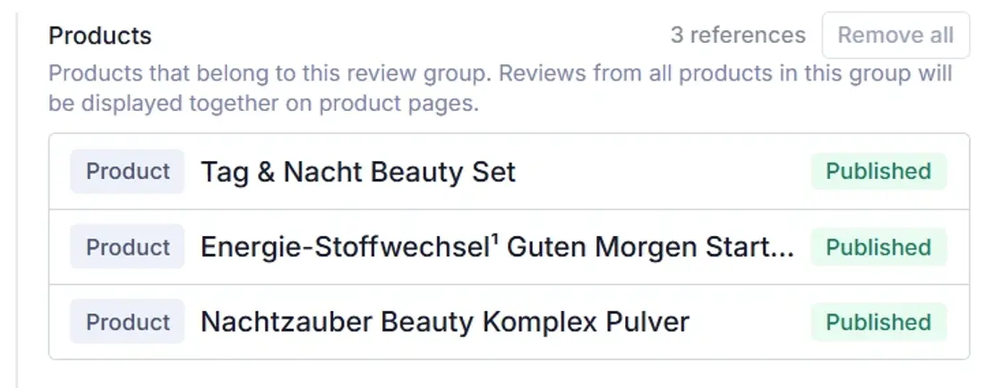 Product Review Group