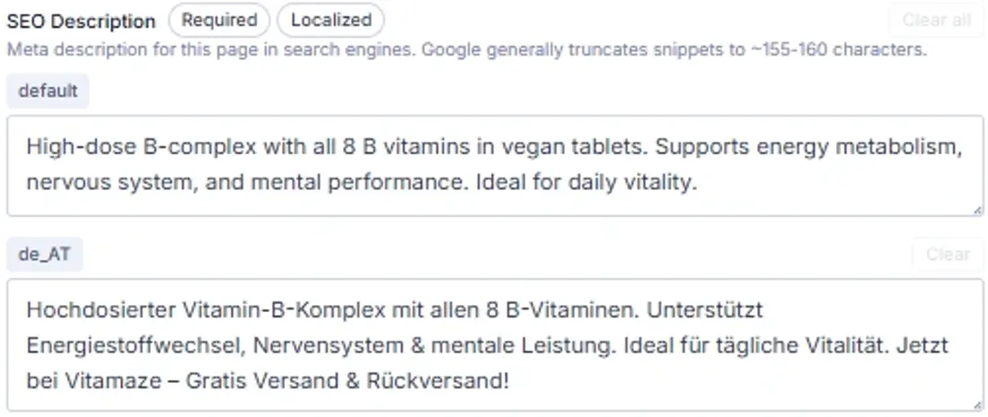 SEO Description
