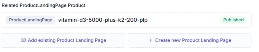Related ProductLandingPage Product