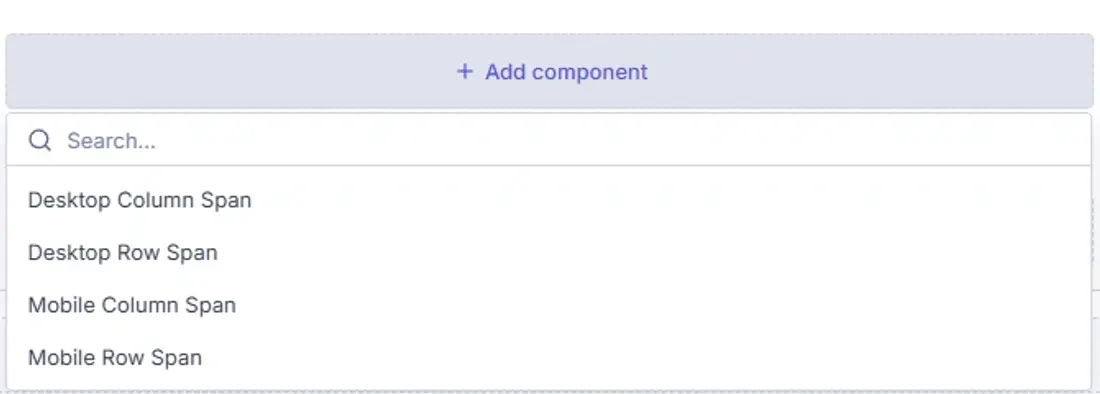 Layout Settings