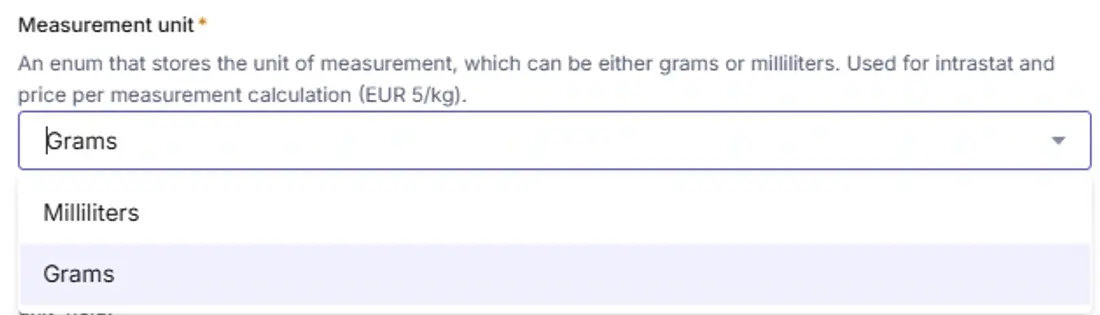 Measurement unit