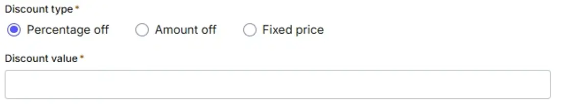 Discount effects