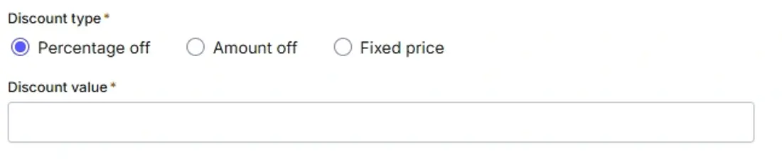 Discount effects
