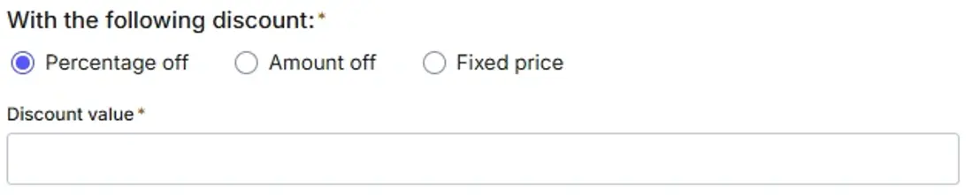 Discount effects