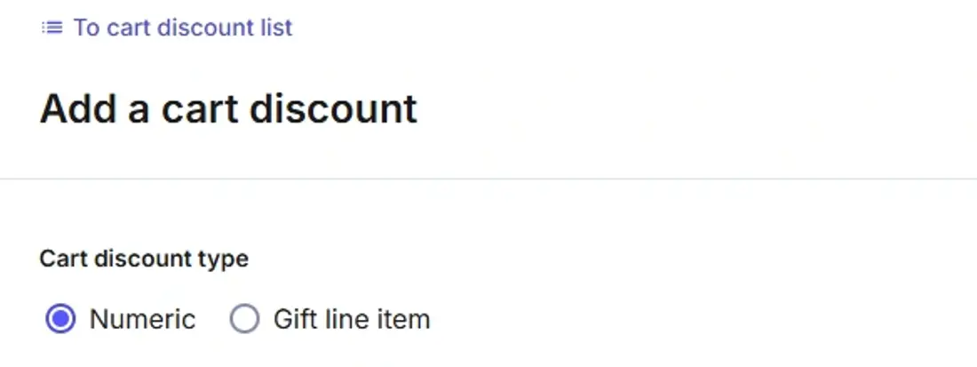 Product Discount List