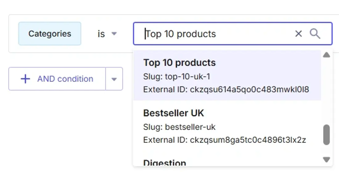 Multiple Categories+ sub-categories discount