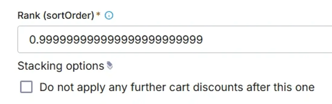 Discounts