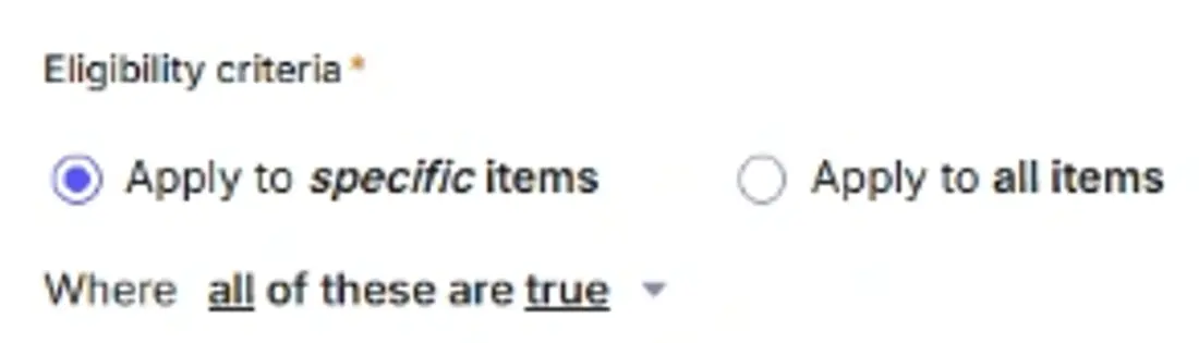 Discounts