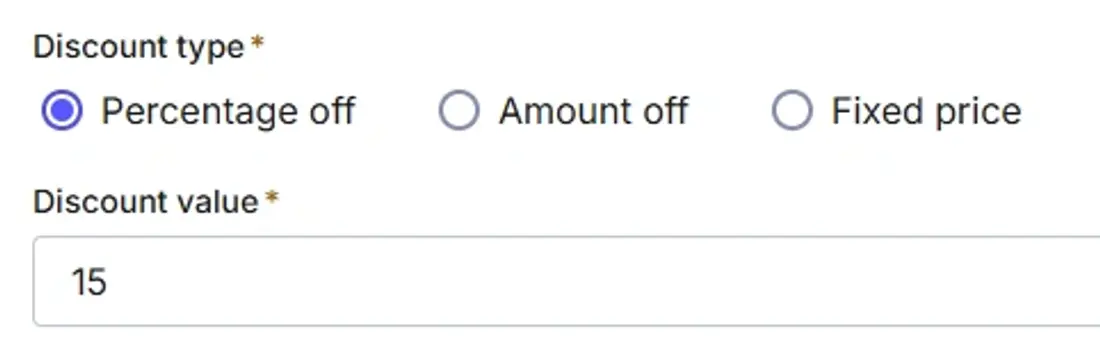 Discounts