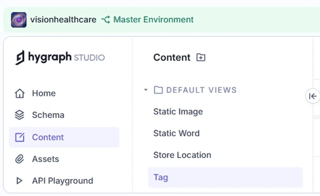 Badges and labels are both created in Hygraph using the 'tag' content model.