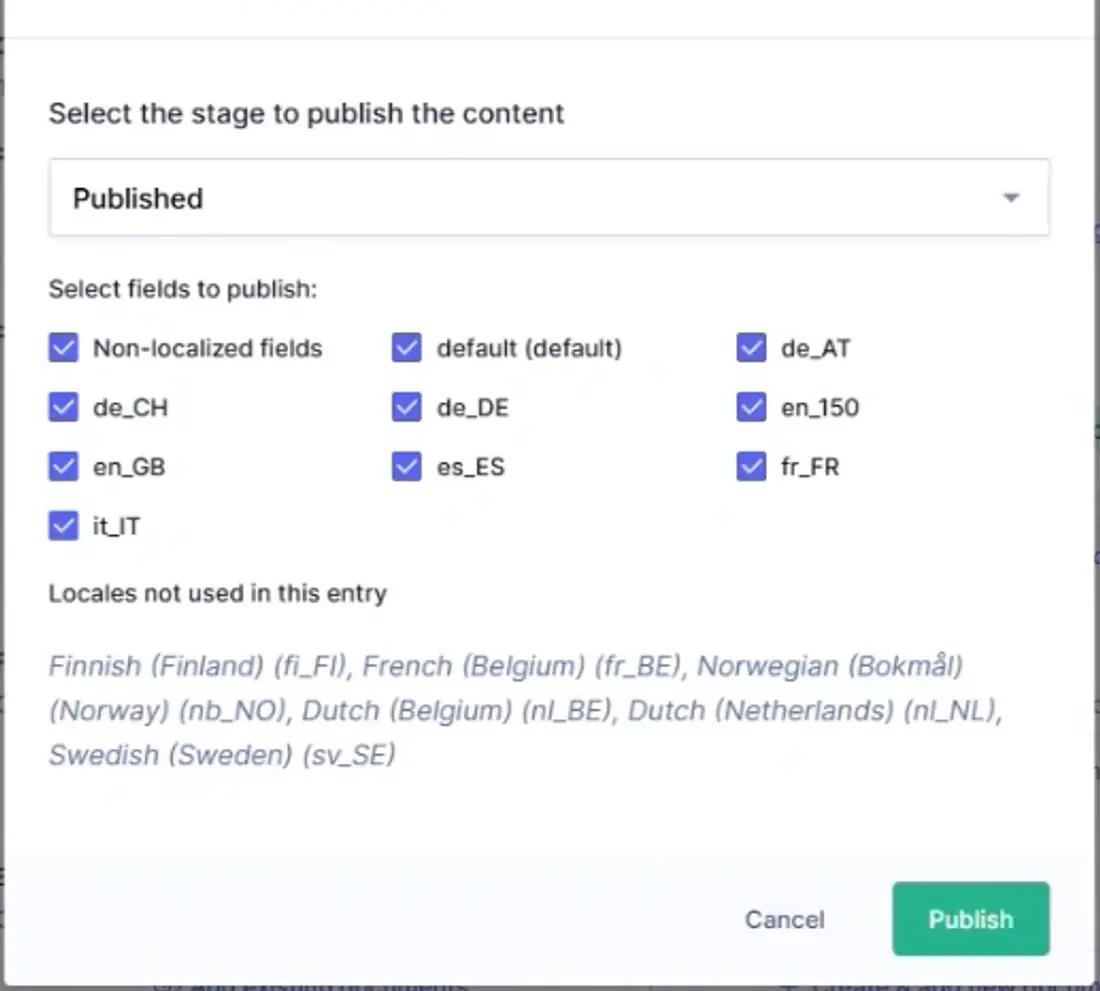 Save, Publish & Schedule