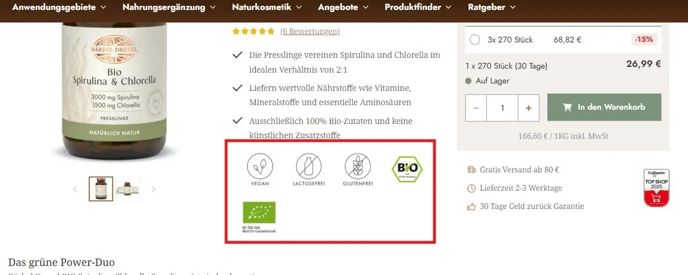 Knowledge base screenshot