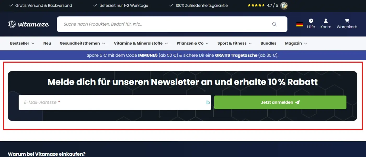 Newsletter Signup