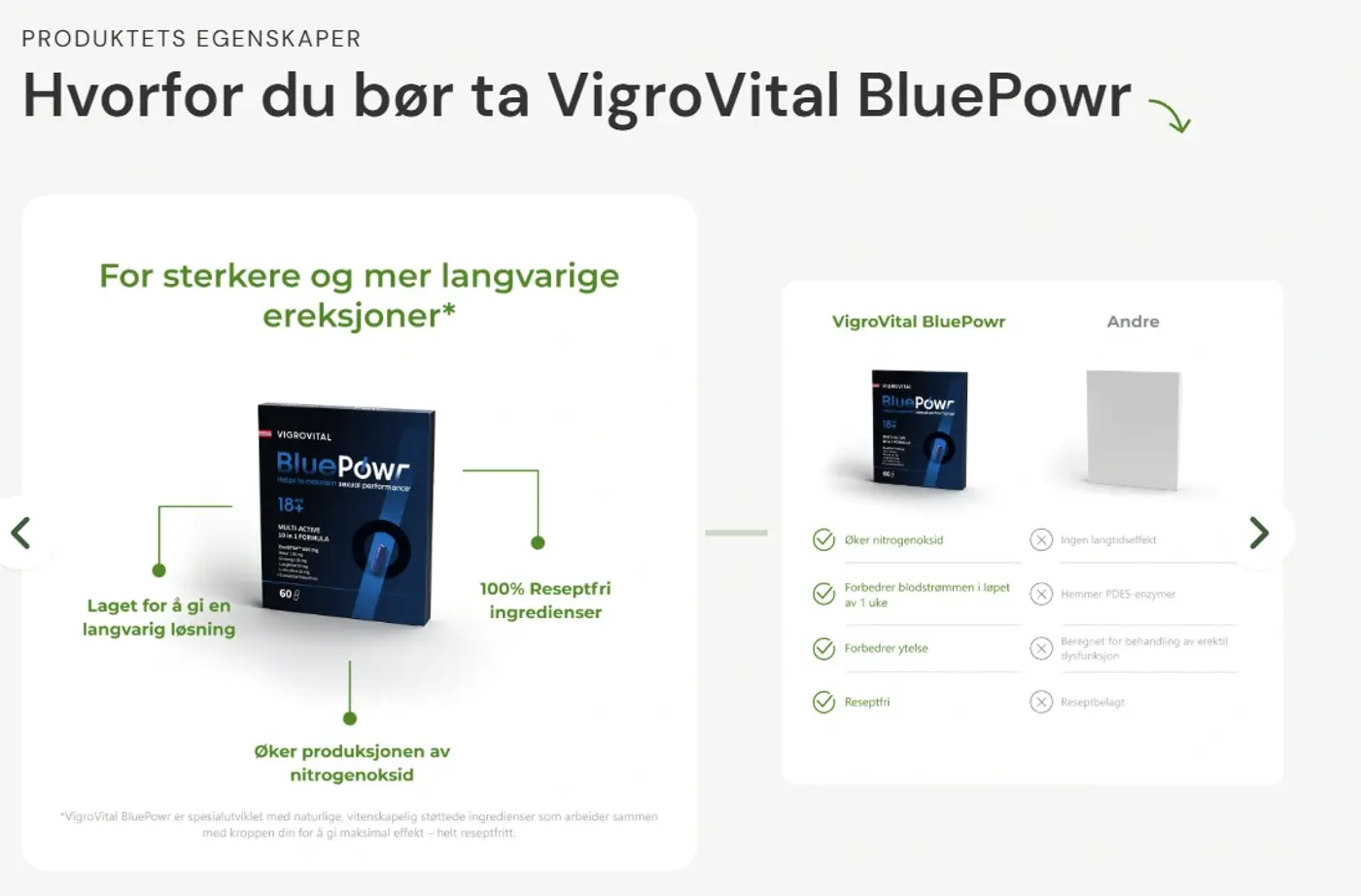 Product Features Slider