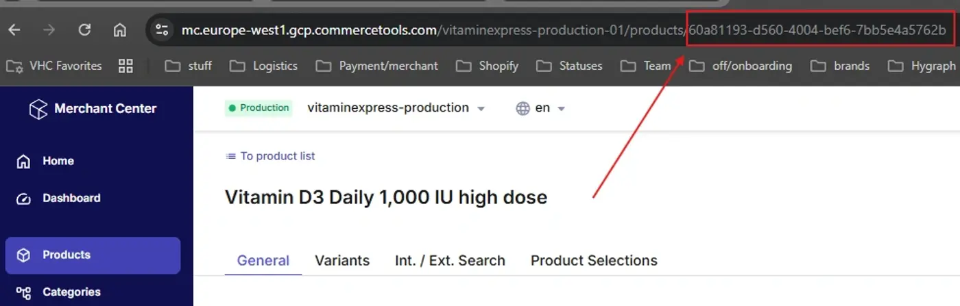 Product ID