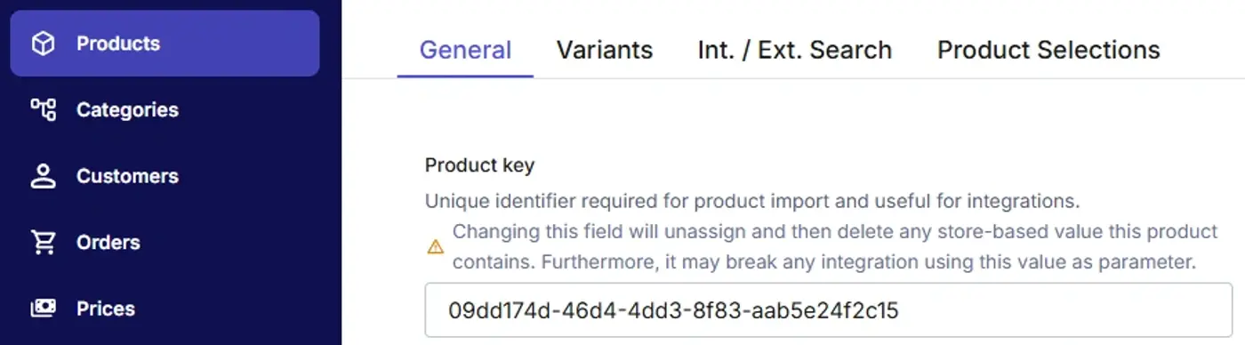 Product ID