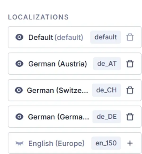 Localization