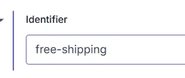 The Identifier field is only used internally