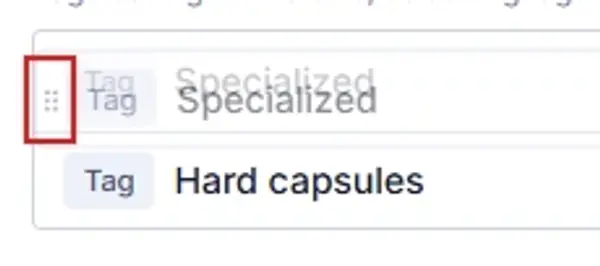 Adding badges or labels to products