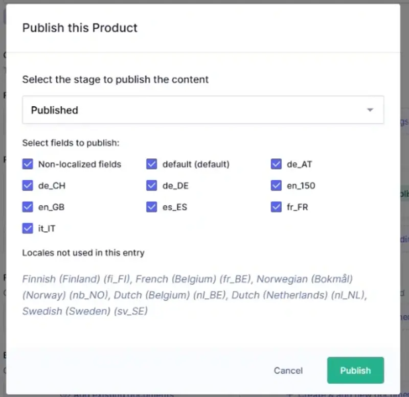 Save & Publish
