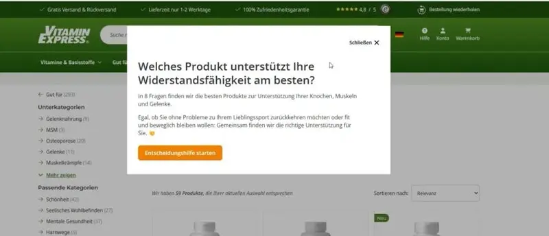 Embedded Code on the website