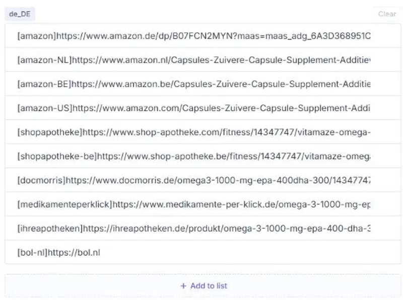 Geo Specific Targeting