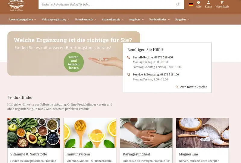 Vitamin Advice Section