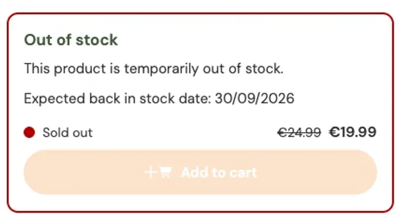 Expected Delivery