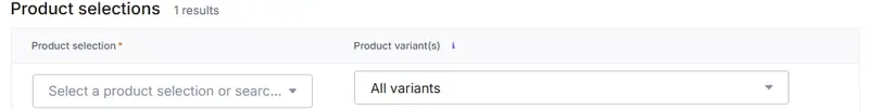 Assign variants