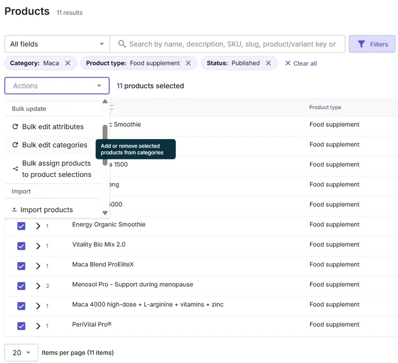 Products