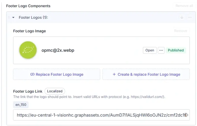 Footer Logo Components